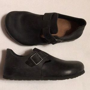 Birkenstock London Oiled Leather Shoe sz 38